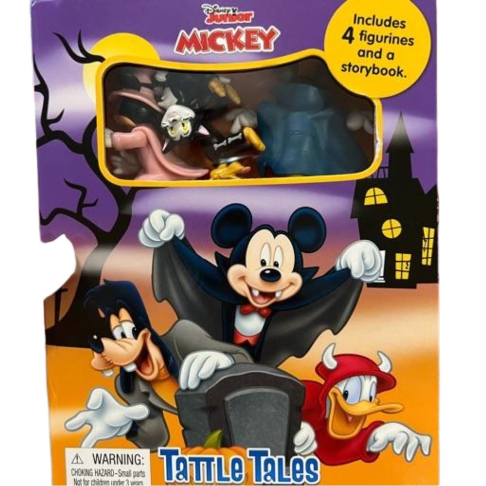 NWT Disney Halloween Book Figurines
